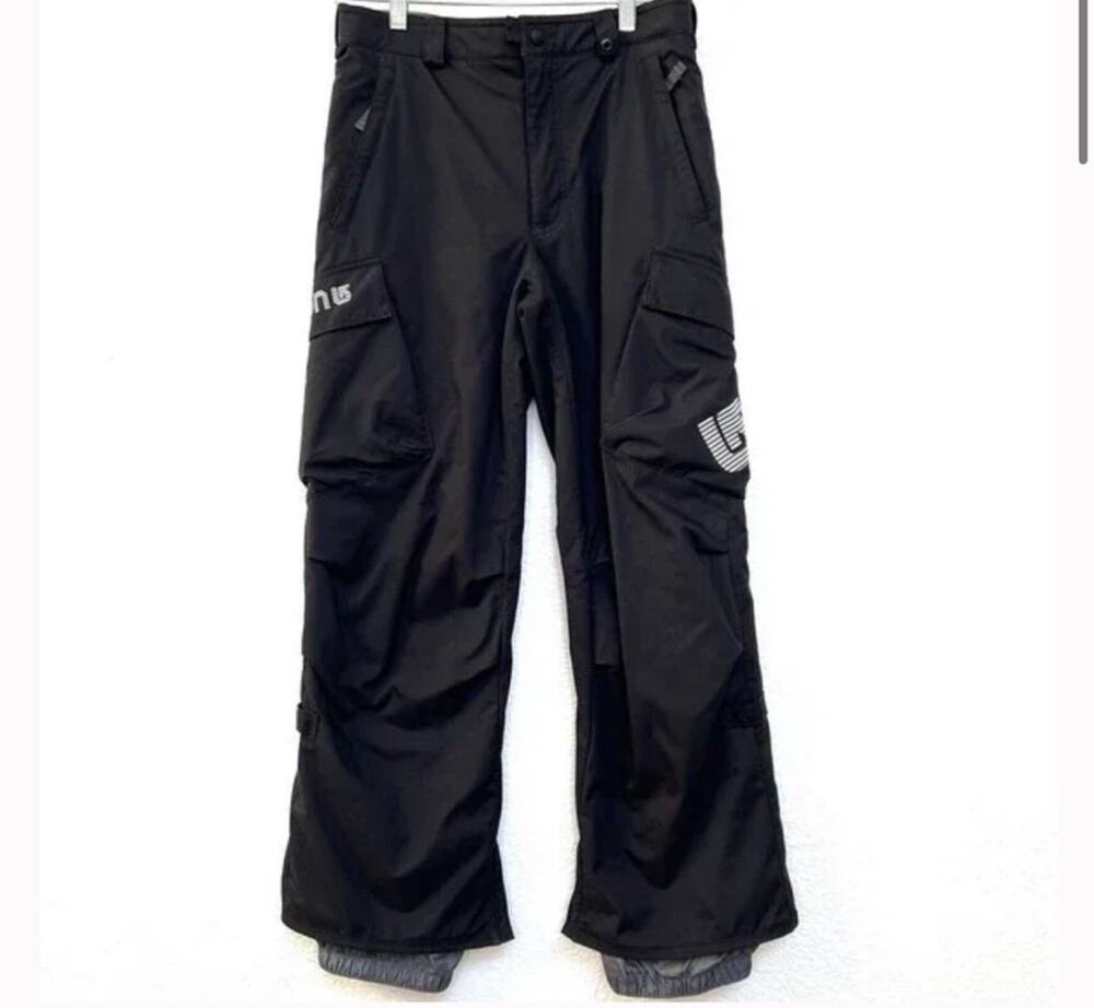 Burton boys, cargo ski snowboard pants black size small 8 yrs